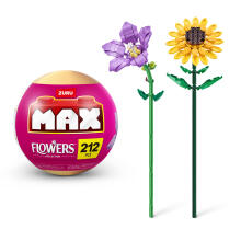 MAX GARDEN Bricks set in capsule Long Flowers