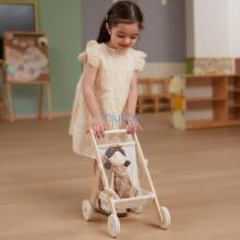 Viga Toys Doll Pram Art.44236 Деревянная коляска для кукол