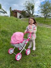 Milly Mally Dori Prestige Pink Art.2718 Leļļu rati