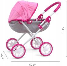 Milly Mally Dori Prestige Pink Art.2718 Leļļu rati