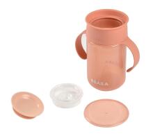Beaba Learning Cup 360°  Art.223913 Pink  Mācību krūzīte 340 ml
