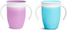 Munchkin Miracle Cup 360°  Art.223916 Purple  бутылочка непроливайка,200мл