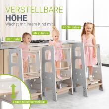 Wooden Learning Tower Art.224031 White