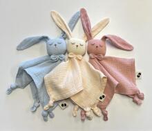 Muslin Cuddle Cloth Bunny Beige