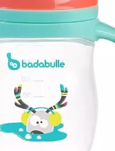 Badabulle Non Spill Cup Art.B005002  Поильник с силиконовым носиком-непроливайкой и ручками, 180 мл