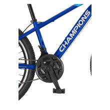 Pusaudžu velosipēds Champions 24 Kaunos DB (KAU.2422D) zils