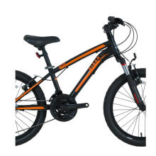 Pusaudžu velosipēds Bisan 24 KDX2900 VB (PR10010462) melns/oranžs (Rata izmērs: 24)