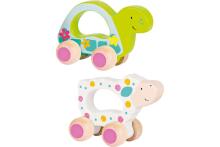 Goki Push Along Art.55906  Деревенная игрушка на колёсиках,1шт