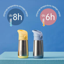 Insulated drink bottle, Lemon Twist, b.box