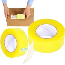 Клейкая лента Springos HA7501 150м x 4,8 см упаковочная, самоклеящаяся, офисная прозрачная