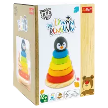 Trefl Pingwin Edwin Art.61688 Деревянная пирамидка