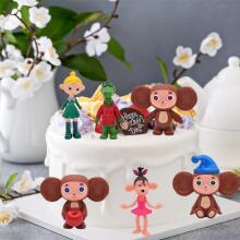 Monkey Figures Art.123737 Набор фигурок Чебурашка,6шт