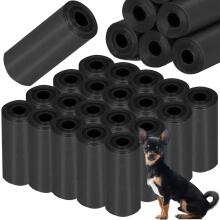 Dog waste bags Springos PA0254, 360 pcs, 20 rolls of 18 bags, black