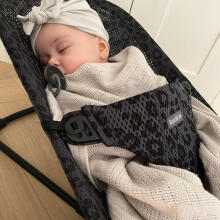 Babybjorn Bliss Bouncer Balance Art.006078 Mesh Leopard Шезлонг