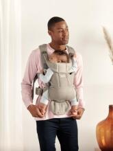 Baby Bjorn Move Art.099003 Dusty Pink 3D Mesh Кенгуру повышенной комфортности от 3,5 до 11 кг