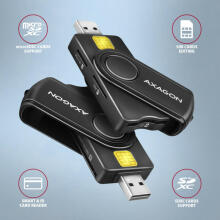 CRE-SMP2A Устройство считывания идентификационных карт и карт SD/microSD/SIM PocketReader USB