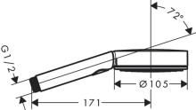 Rokas duša Pulsify Select 105 1jet, hromēta