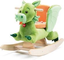 Little Rocker Dragon Art.226694 Мягкое кресло-качалка   с поддержкой спинки