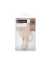 900713 Pacifier CLIP WITH RIBBON WONDERLAND PINK 402829