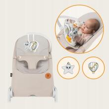Lionelo June Lillac Beige Sand Art.226856 детские качели