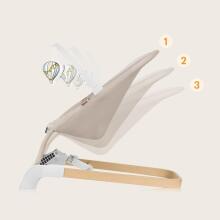 Lionelo June Lillac Beige Sand Art.226856 детские качели