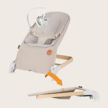 Lionelo June Lillac Beige Sand Art.226856 детские качели