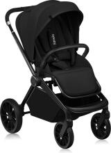 Lionelo Mika Plus 2 in 1 Art.226857 Black Onyx  Universālie rati 2 in1