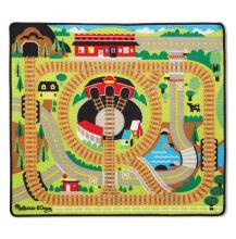 Melissa&Doug Train Rug Art.19554 Bērnu paklājiņš spēlēm ar vilcienu 91x100cm
