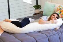Maternity Pillow Memory Eco Sì -Duo Art.227024 Grey  Daudzfunkcionāls spilvens/pakavs grūtniecēm (Si-Duo),ar memory foam (īpaši mīksts un kluss pildījums, kas pielagojas ķermenim), 155x80cm