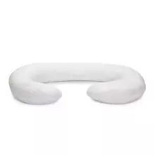 Maternity Pillow Memory Eco Sì -Duo Art.227024 Grey  Daudzfunkcionāls spilvens/pakavs grūtniecēm (Si-Duo),ar memory foam (īpaši mīksts un kluss pildījums, kas pielagojas ķermenim), 155x80cm
