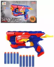 Blaze Storm Art.42-ZC7071 Rotaļu pistole ar Soft šautriņām 10gb.