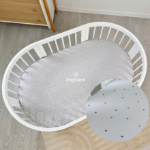 Bebe Basic Cotton Sheet Art.6302210000-03 Hearts