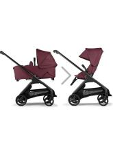 Bugaboo Dragonfly Art.227107 Dark Cherry Bērnu ratiņi/rati transformeris