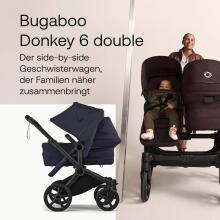 Bugaboo Donkey 6 Double Art.22711 Moon Grey Детская универсальная коляска трансформер для погодок