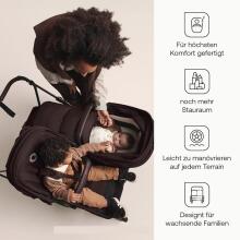 Bugaboo Donkey 6 Double Art.22711 Moon Grey Детская универсальная коляска трансформер для погодок