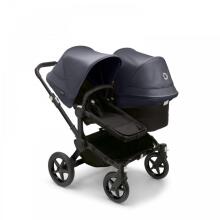 Bugaboo Donkey 6 Double Art.227113 Deep Indigo Bērnu Universāli Transformējami rati