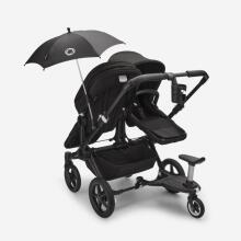 Bugaboo Donkey 6 Twin Art.227114 Heritage Black Детская универсальная коляска трансформер для погодок/двойняшек