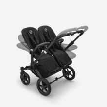 Bugaboo Donkey 6 Twin Art.227115 Cocao Brown Bērnu Universāli Transformējami rati dvīņiem