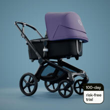 Bugaboo Fox 5 2 in 1 Art.227117 Misty White Детская универсальная коляска трансформер