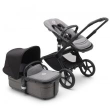 Bugaboo Fox 5 2 in 1 Art.227128 Grey Melange Детская универсальная коляска трансформер