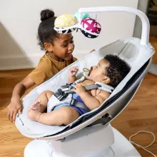 4moms MamaRoo 5.0 Infant Seat Art.227273 Sage electronic baby seat/smart swing