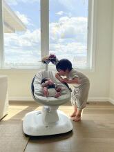4moms MamaRoo 5.0 Infant Seat Art.227273 Sage electronic baby seat/smart swing