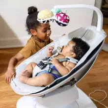 4moms MamaRoo 5.0 Infant Seat Art.227273 Sage electronic baby seat/smart swing