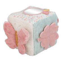 Little Dutch Soft Activity Cube Art.NIJN362 Lucky Blossom  Mīkstais attīstošais klucis