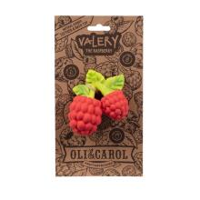 Oil Carol Teether Toy Art.227779 Raspberry zobgrauznis no naturāla kaučuka