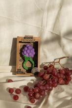 Oil Carol Teether Toy Art.227783 Grape Прорезыватель для зубов  (натуральный каучук)