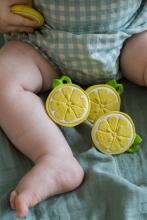 Oil Carol Teether Toy Art.227794 Mini Lemon Прорезыватель для зубов  (натуральный каучук)