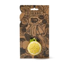 Oil Carol Teether Toy Art.227794 Mini Lemon Прорезыватель для зубов  (натуральный каучук)