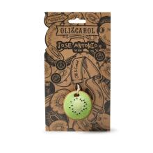 Oil Carol Teether Toy Art.227795 Kiwi zobgrauznis no naturāla kaučuka