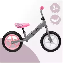 Momi  Balance Bicycle Fleet Art.ROBI00064 Grey  Детский велосипед - бегунок с металлической рамой